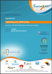 Tourism e-Kit Tutorial booklet